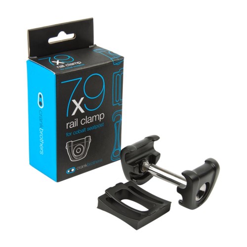 CRANKBROTHERS PART 7 X 9 SEATPOST RAIL KIT BLACK