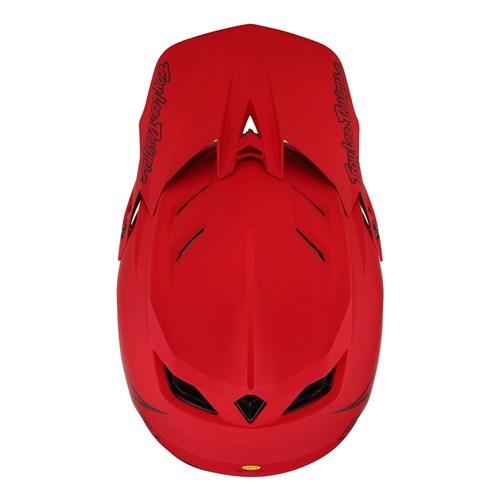 TLD D4 COMPOSITE AS HELMET MIPS STEALTH RED XLG / 2XL