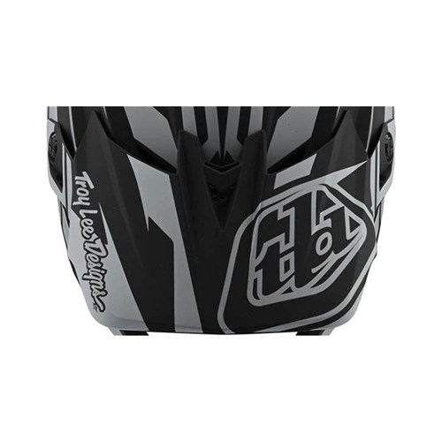 TLD 21 ER D4 COMPOSITE VISOR SLASH BLACK / SILVER