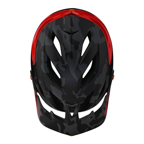 TLD A3 AS MIPS HELMET CAMO GREY / RED XLG / 2XL