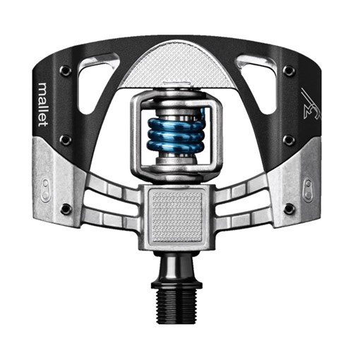 CRANKBROTHERS PEDAL MALLET 3 RAW BLACK LIGHT BLUE SPRING