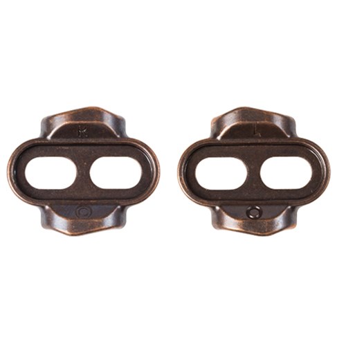 CRANKBROTHERS CLEAT EASY RELEASE ZERO FLOAT BRONZE 10 RLSE 0 DEG FLOAT