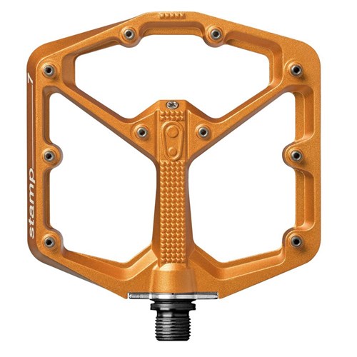 CRANKBROTHERS PEDAL STAMP 7 LARGE ORANGE