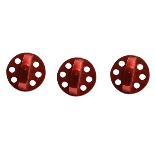 TLD A1 / A2 VISOR SCREW RED 3 PACK