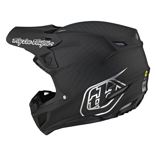 TLD 24.1 SE5 CARBON HELMET STEALTH BLACK / CHROME