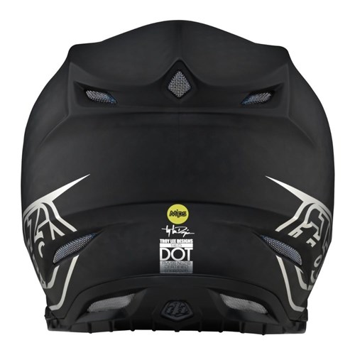 TLD 24.1 SE5 CARBON HELMET STEALTH BLACK / CHROME