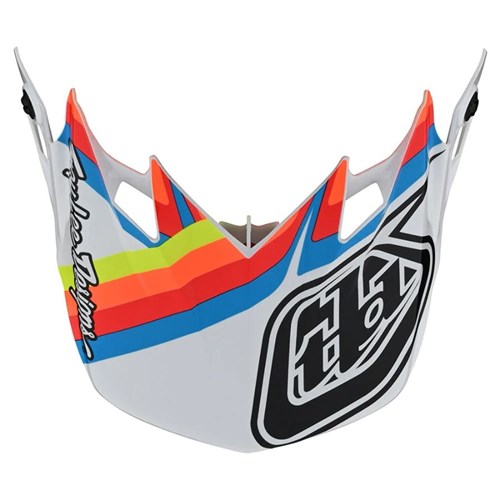 TLD 23 SE4 POLY VISOR WARPED WHITE