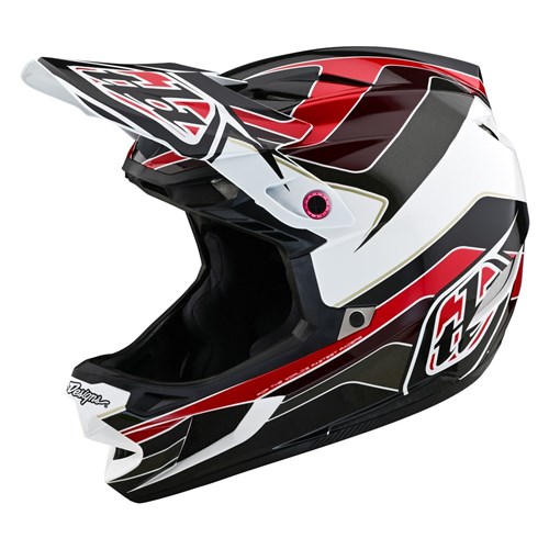 TLD 24.1 D4 POLY AS HELMET BLOCK CHARCOAL / RED