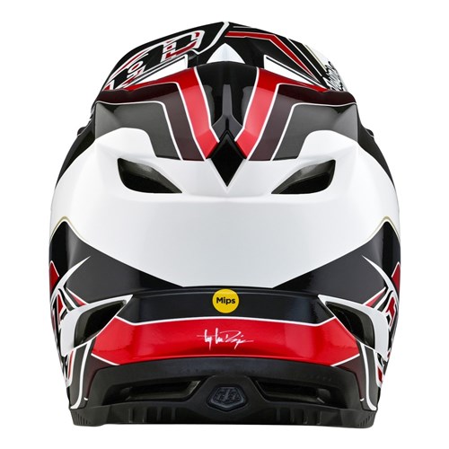 TLD 24.1 D4 POLY AS HELMET BLOCK CHARCOAL / RED