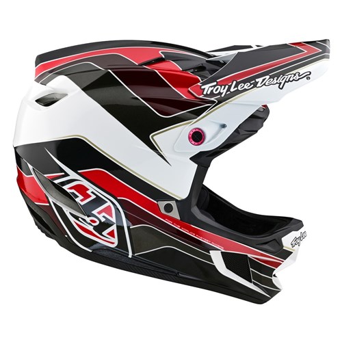 TLD 24.1 D4 POLY AS HELMET BLOCK CHARCOAL / RED