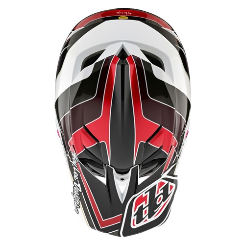 TLD 24.1 D4 POLY AS HELMET BLOCK CHARCOAL / RED