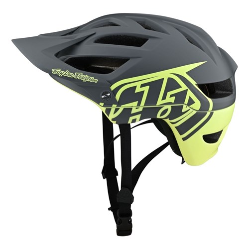 TLD A1 AS MIPS HELMET CLASSIC GREY / YELLOW