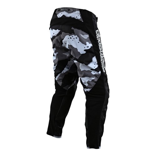 white black camo pants