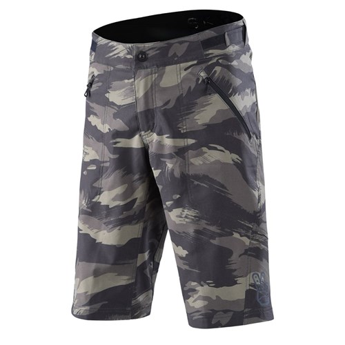 TLD SKYLINE SHORT BRUSHED CAMO MILITARY