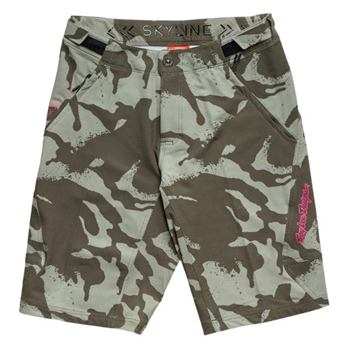 TLD 24.1 SKYLINE SHORT SHADOW CAMO OLIVE