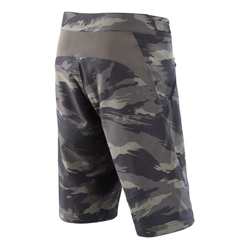 TLD SKYLINE YTH SHORT SHELL BRUSHED CAMO MILITARY