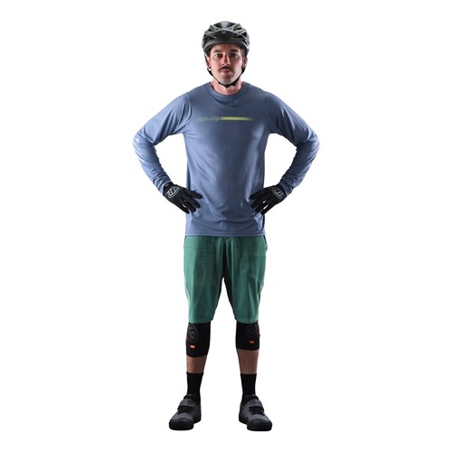 TLD SKYLINE AIR SHORT GLASS GREEN