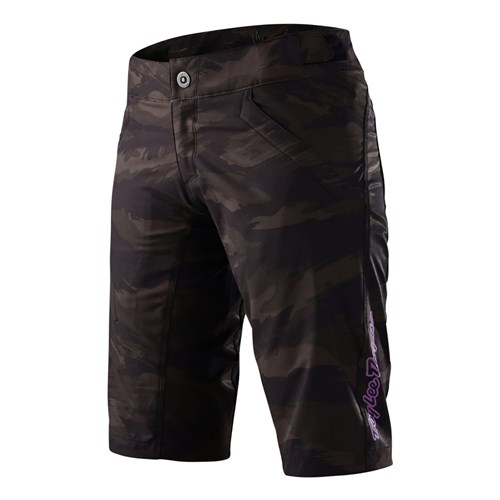 TLD WMNS MISCHIEF SHORT SHELL BRUSHED CAMO ARMY
