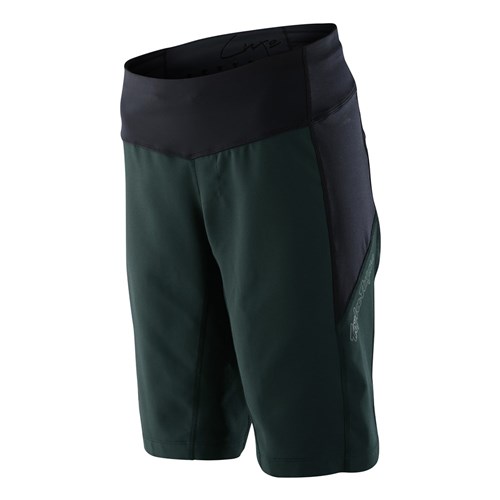 TLD WMNS LUXE SHORT SHELL STEEL GREEN