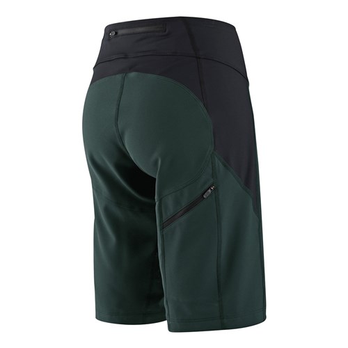 TLD WMNS LUXE SHORT SHELL STEEL GREEN