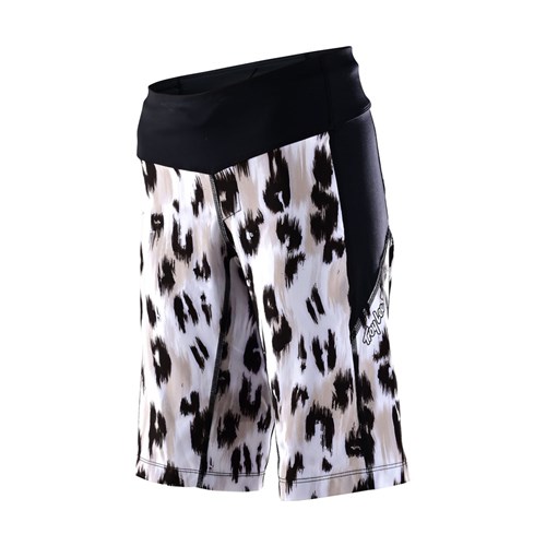 TLD WMNS LUXE SHORT SHELL WILD CAT WHITE