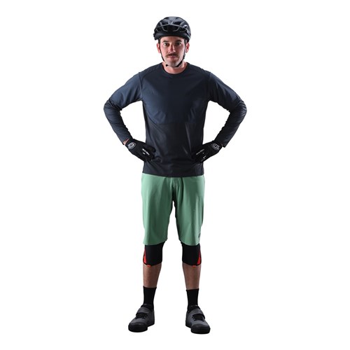 TLD 24.1 DRIFT SHORT SHELL GLASS GREEN