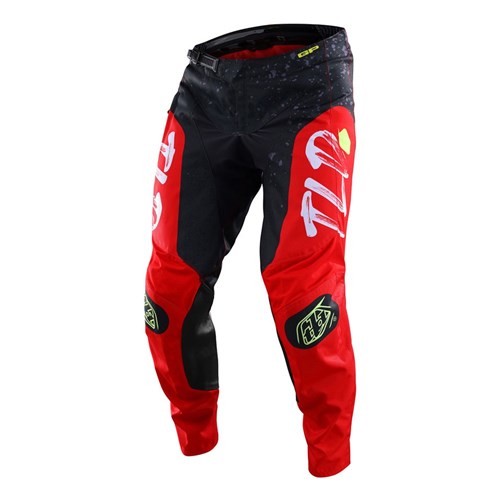 TLD GP PRO PANT PARTICAL BLACK / GLO RED
