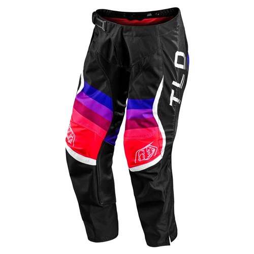 TLD 24.1 GP PRO YTH PANT LE A1 REVERB BLACK / GLO RED