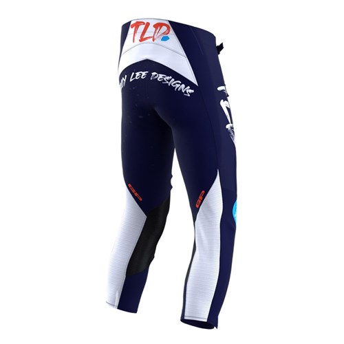 TLD GP PRO YTH PANT PARTICAL NAVY / ORANGE