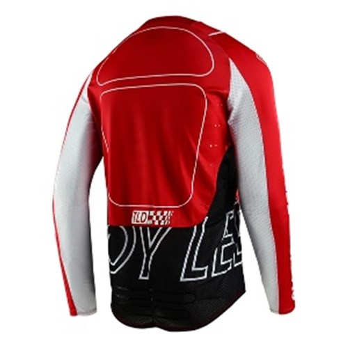 TLD SE PRO JERSEY DROP IN RED LGE