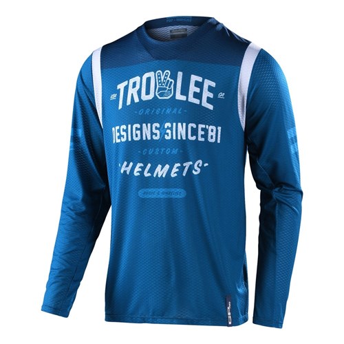 TLD GP AIR JERSEY ROLL OUT SLATE BLUE
