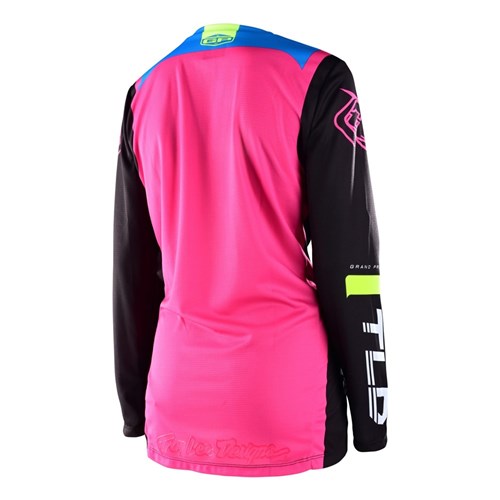 TLD GP WMNS JERSEY BRAZEN BLACK