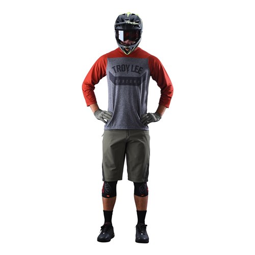 TLD RUCKUS 3/4 JERSEY ARC RED CLAY