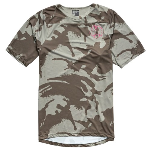 TLD 24.1 SKYLINE SS JERSEY SHADOW CAMO OLIVE