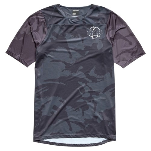 TLD 24.1 SKYLINE SS JERSEY SHADOW CAMO CARBON