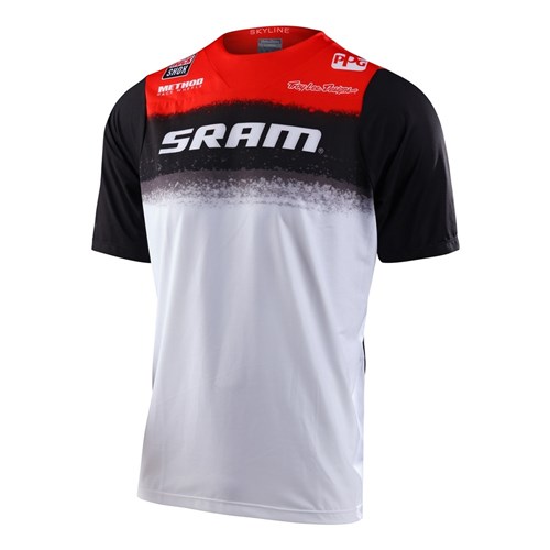 TLD SKYLINE SS JERSEY SRAM ROOST WHITE