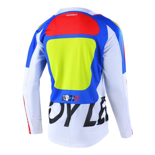 TLD SPRINT JERSEY DROP IN WHITE
