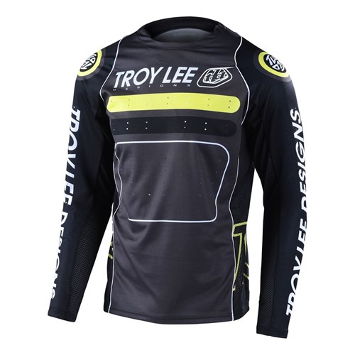 TLD SPRINT JERSEY DROP IN BLACK / GREEN