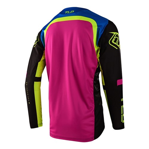 TLD SPRINT JERSEY FRACTURA BLACK / YELLOW