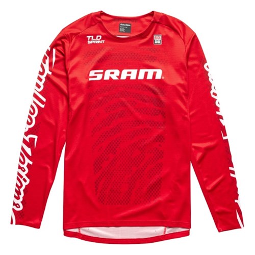 TLD 24.1 SPRINT JERSEY REVERB SRAM SHIFTED FIERY RED