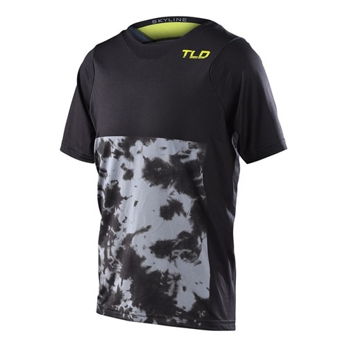 TLD SKYLINE SS YTH JERSEY BREAKS CHARCOAL