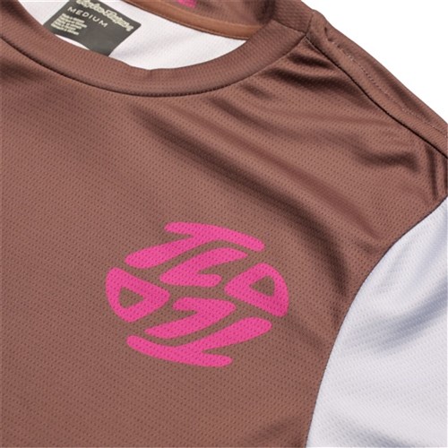 TLD 24.1 FLOWLINE SS JERSEY FLIPPED CHOCOLATE