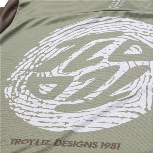 TLD 24.1 FLOWLINE SS JERSEY FLIPPED OLIVE