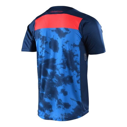 TLD SKYLINE AIR SS JERSEY BREAKS DARK SLATE BLUE