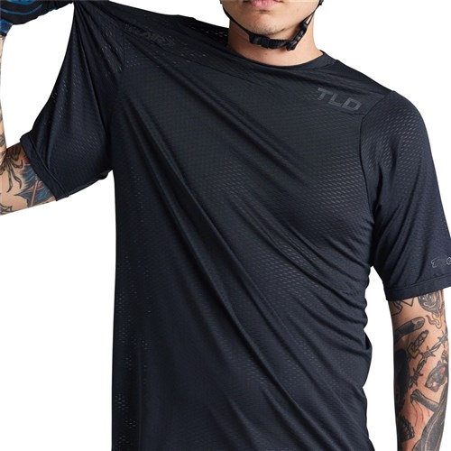 TLD 24.1 SKYLINE AIR SS JERSEY MONO BLACK