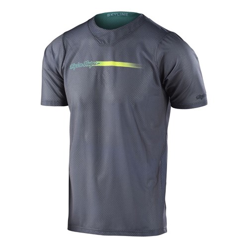 TLD SKYLINE AIR SS JERSEY CHANNEL GREY