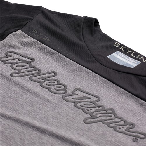 TLD 24.1 SKYLINE LS JERSEY SIGNATURE HTR GREY / BLACK