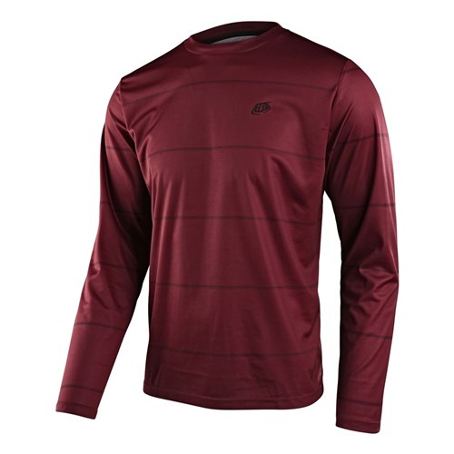 TLD 24.1 FLOWLINE LS JERSEY REVERT WINE