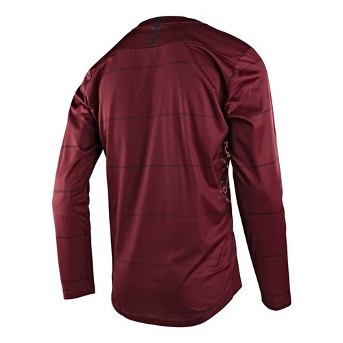 TLD 24.1 FLOWLINE LS JERSEY REVERT WINE