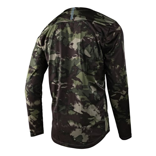 TLD FLOWLINE LS JERSEY COVERT ARMY GREEN